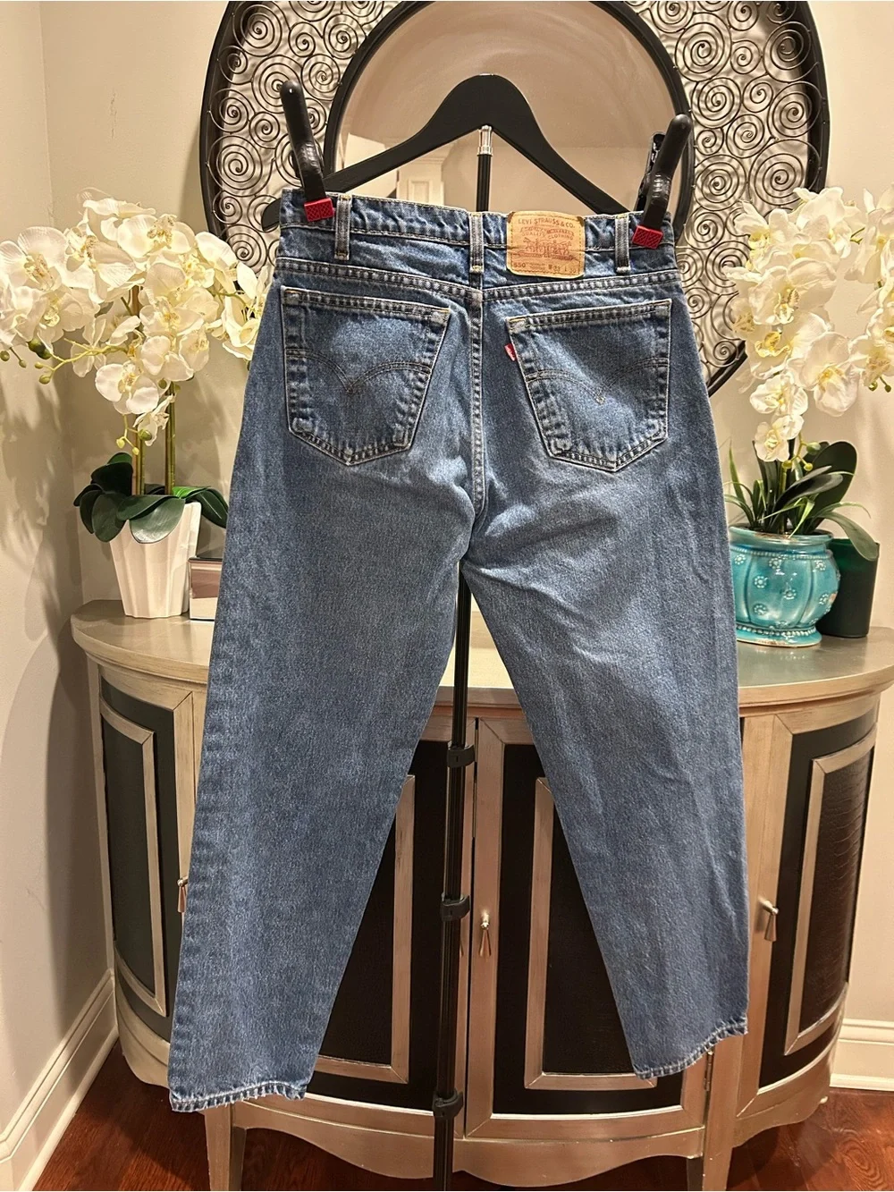 Levi's Men's Straight Leg Blue Denim Jeans